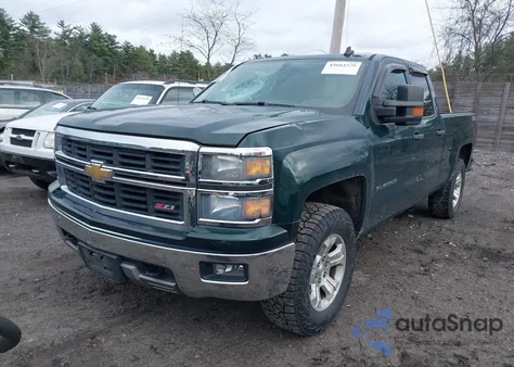 2014 Chevrolet Silverado 1500 2Lt из США, поврежденный, VIN 1GCVKREC6EZ403426